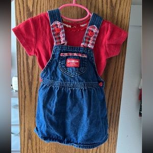 Oshkosh overall dress